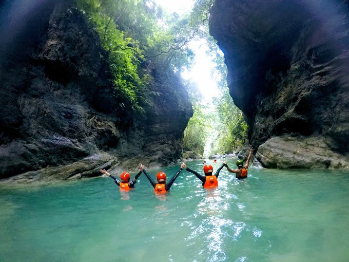 Kawasan falls activity by Jenina Jenz De Guzman