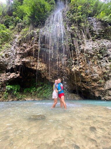 kawasan falls activity by Jozefina