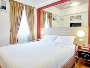 premium soft bed of red planet cebu