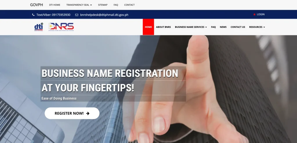 How to Register a Business Name in Cebu, Philippines Official Website of DTI